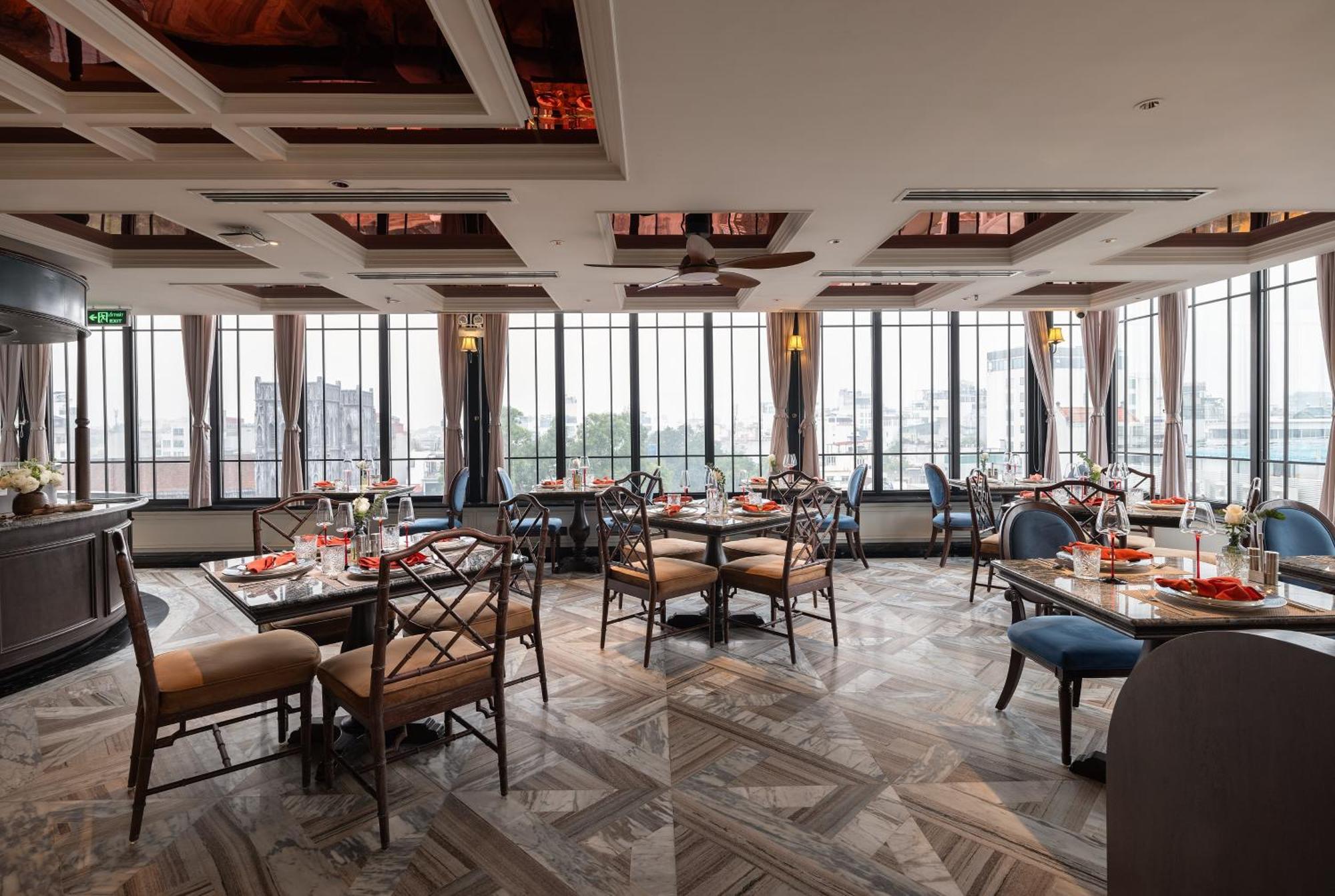 Grand Hotel Du Lac هانوي المظهر الخارجي الصورة The restaurant