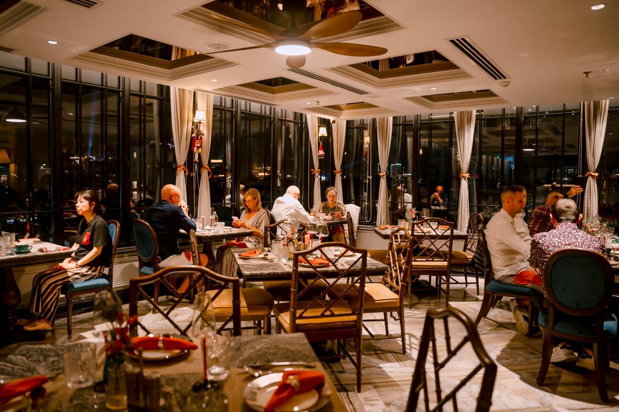 Grand Hotel Du Lac هانوي المظهر الخارجي الصورة The restaurant