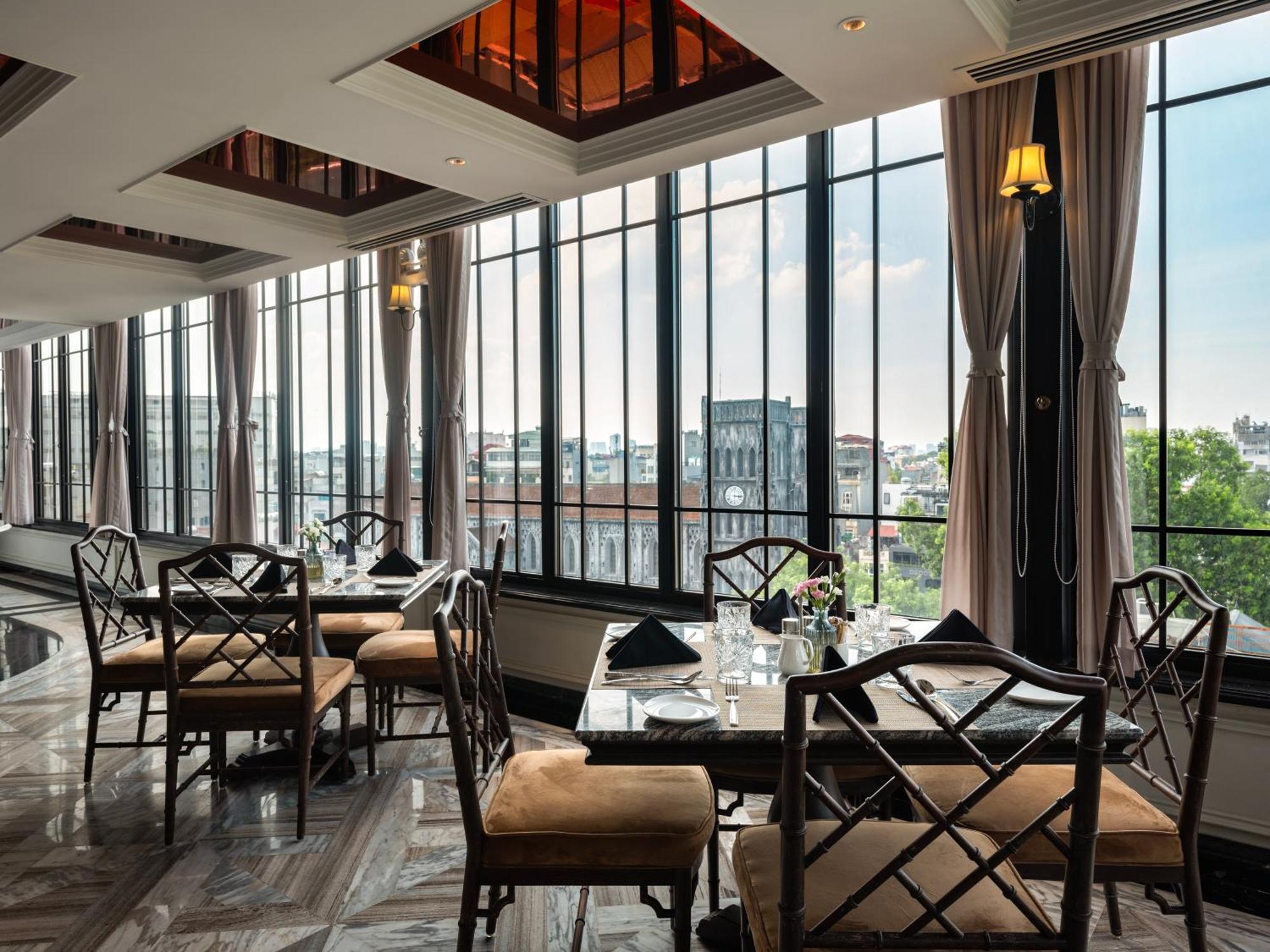 Grand Hotel Du Lac هانوي المظهر الخارجي الصورة The restaurant