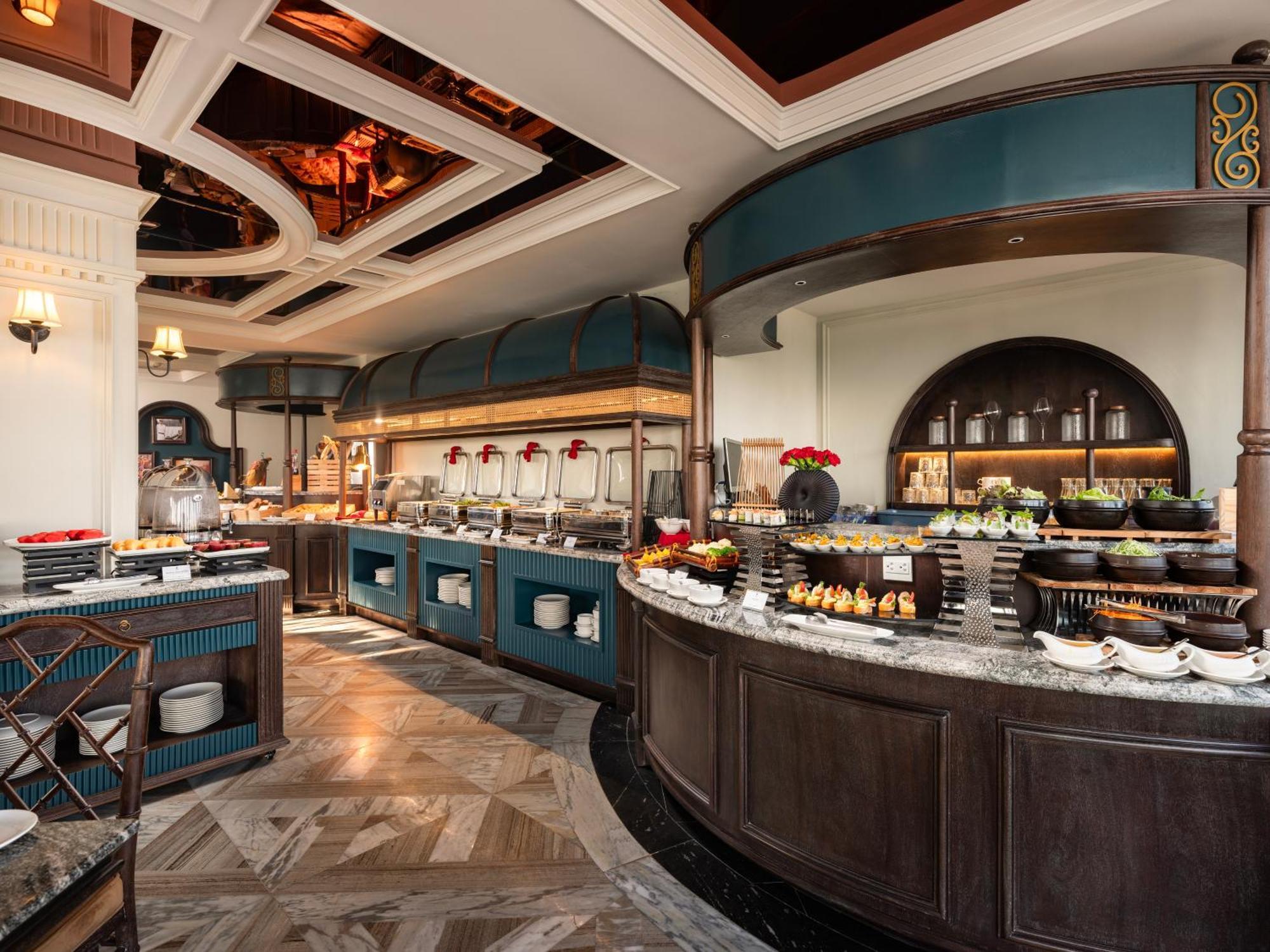 Grand Hotel Du Lac هانوي المظهر الخارجي الصورة The buffet at the hotel