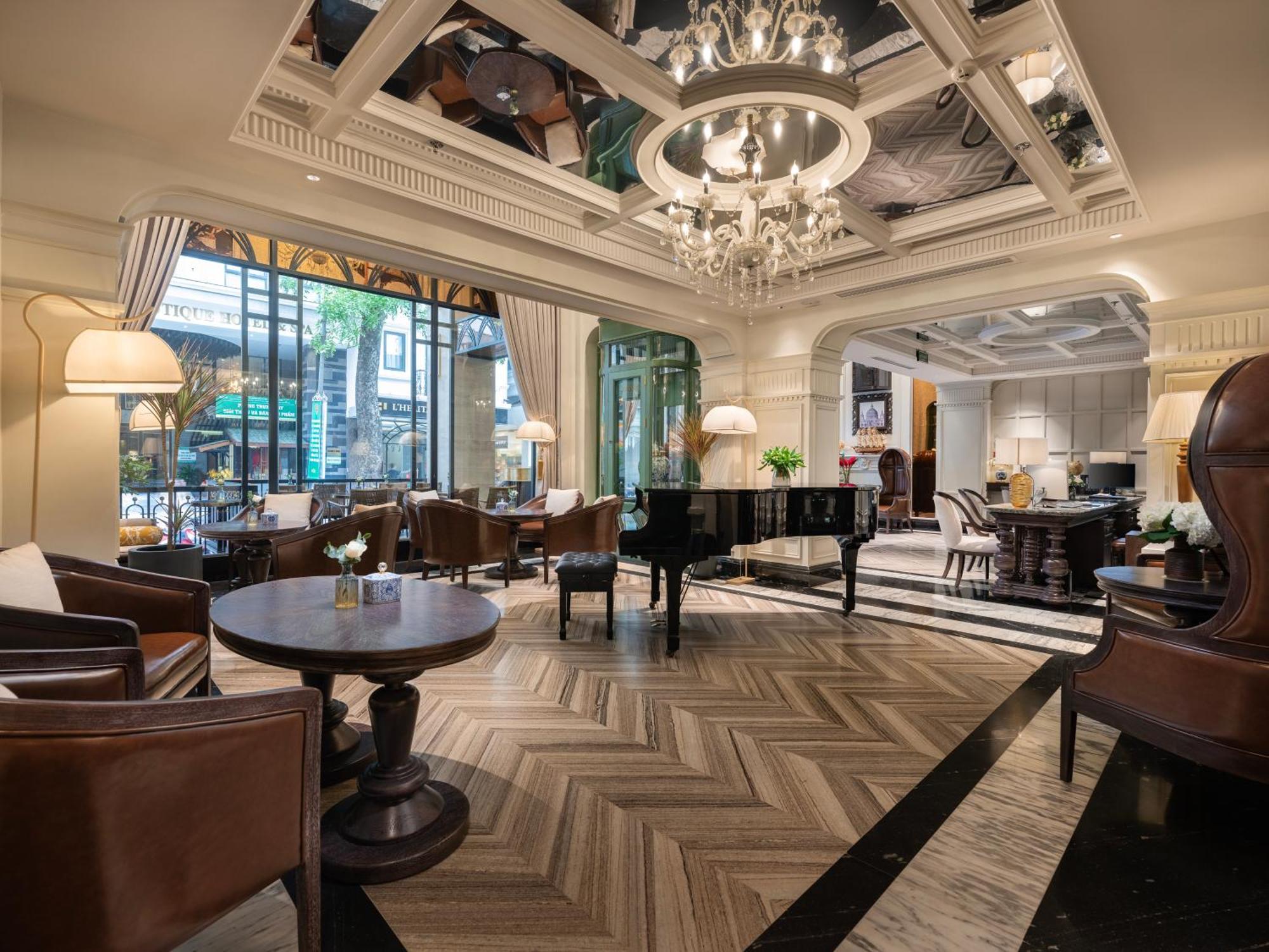 Grand Hotel Du Lac هانوي المظهر الخارجي الصورة The lobby of the hotel