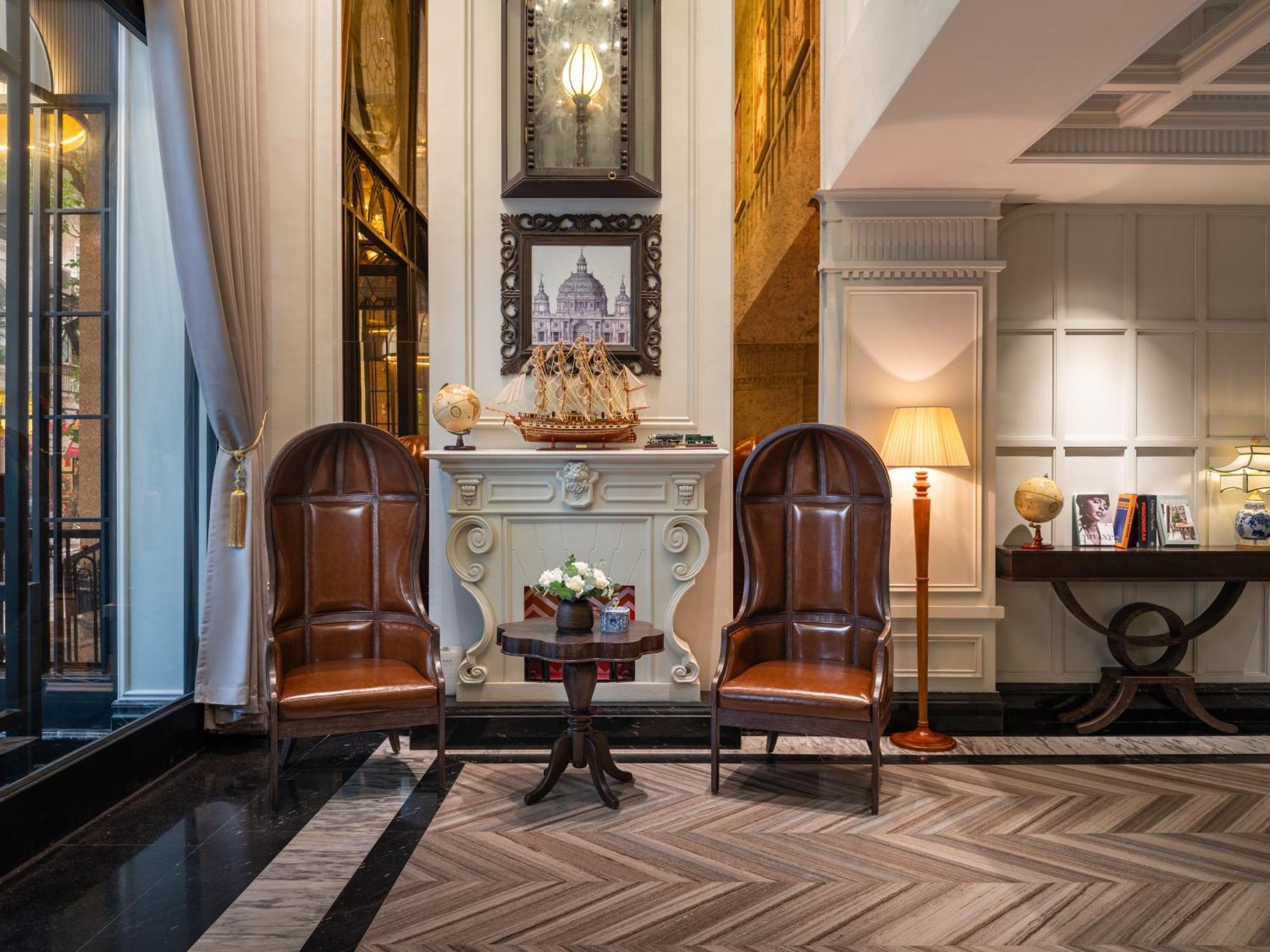 Grand Hotel Du Lac هانوي المظهر الخارجي الصورة The lobby of the hotel
